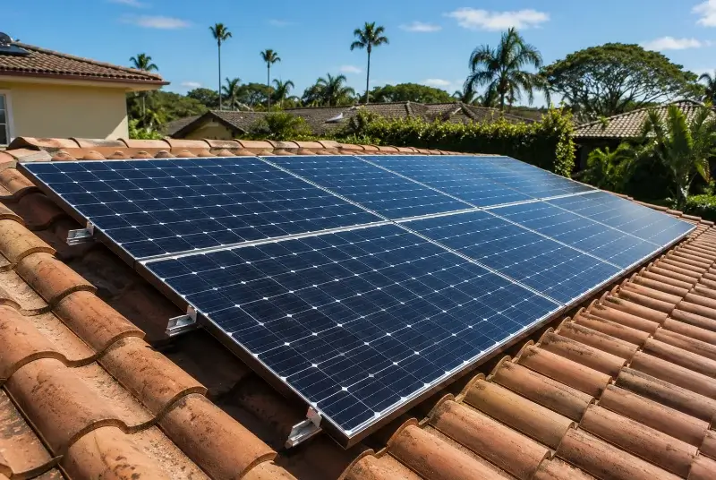 Installation de panneaux solaires à Garris